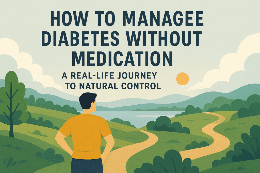 How to Manage Diabetes Without Medication: A Real-Life Journey to Natural Control