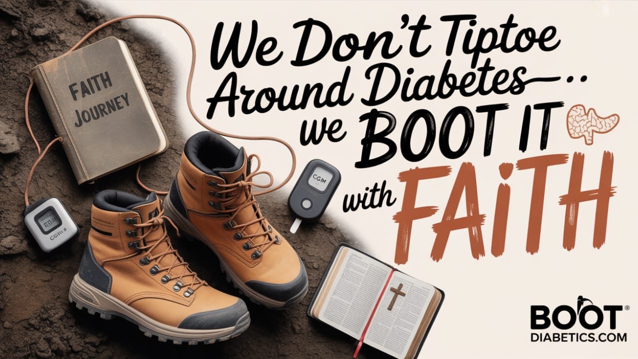 We Don’t Tiptoe Around Diabetes—We Boot It with Faith