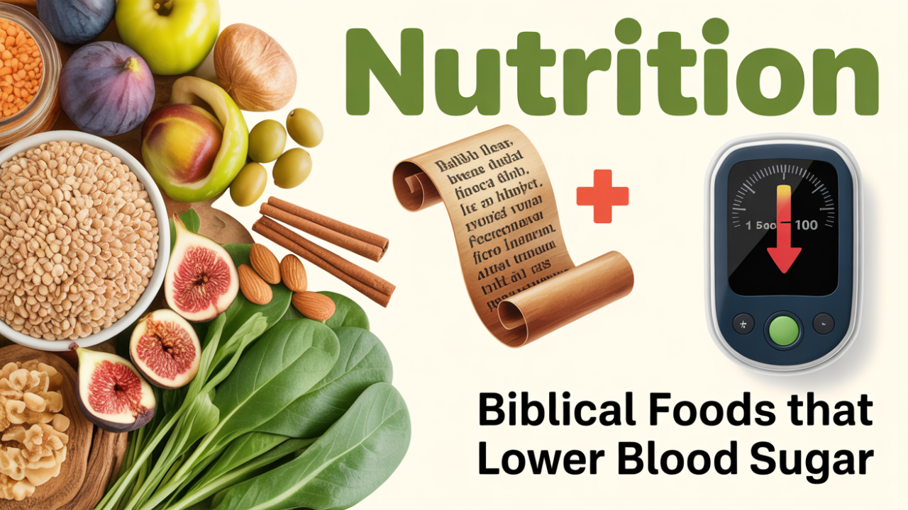 Lower Blood Sugar with Biblical Foods
